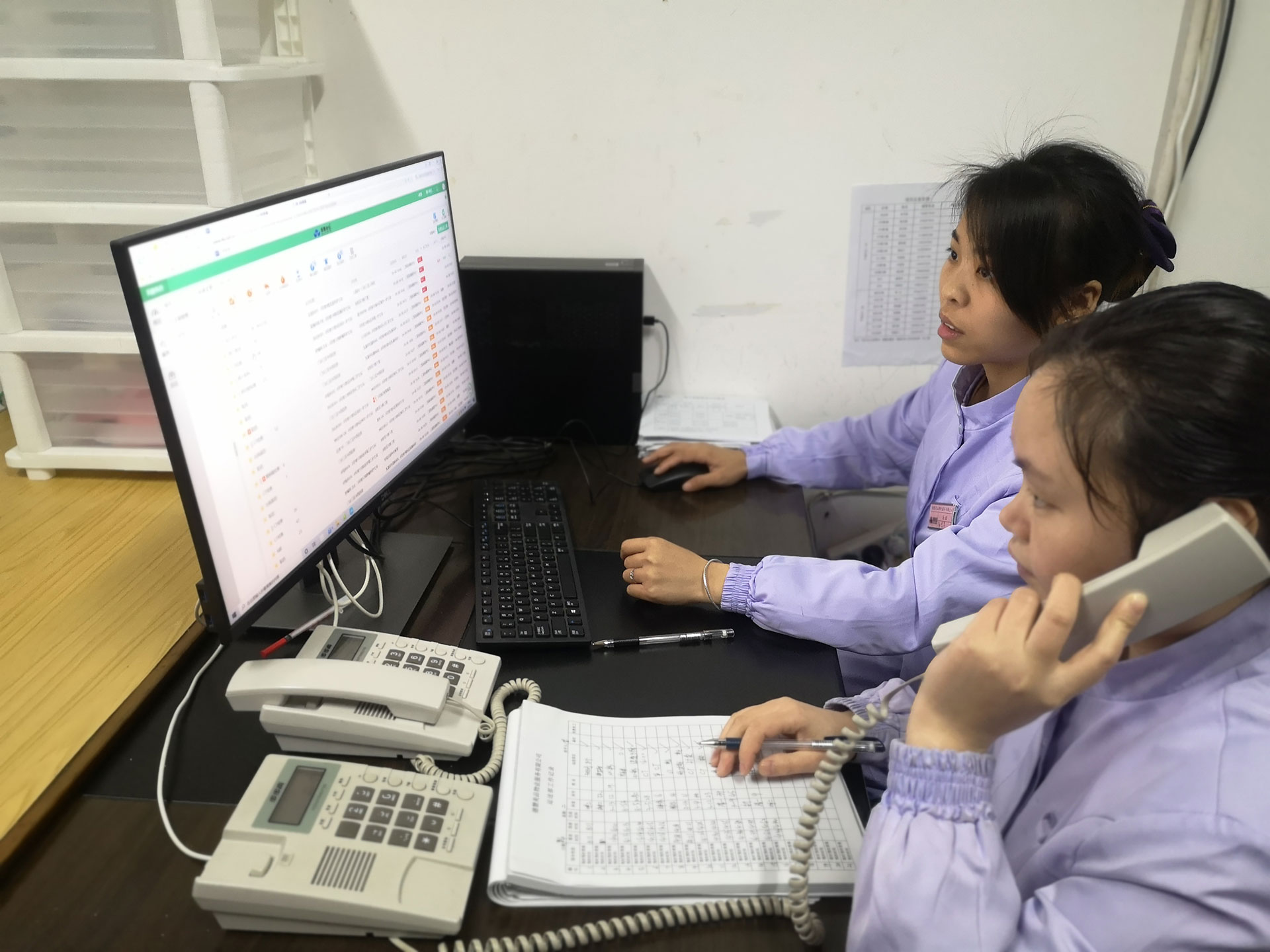 德慧美品物業(yè)調度中心展示